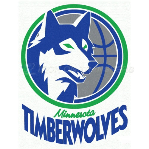 Minnesota Timberwolves Iron-on Stickers (Heat Transfers)NO.1090